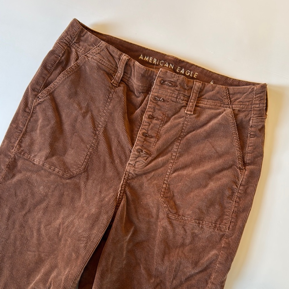 American Eagle Brown Corduroy Pants